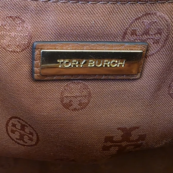 Tory Burch Brown Leather Tote Bag - Picture 13 of 13